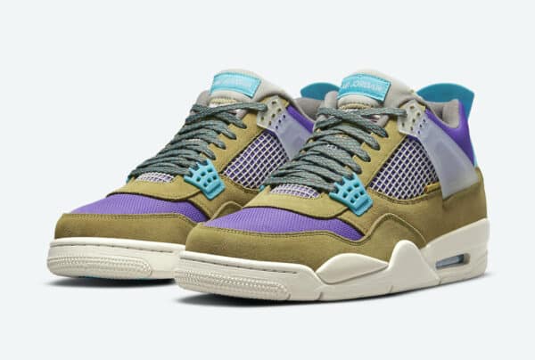 RÉPLICA JORDAN 4 RETRO UNION 'DESERT MOSS' - Imagen 2