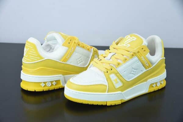 RÉPLICA LOUIS VUITTON LV TRAINER 'AMARILLAS' - Imagen 7