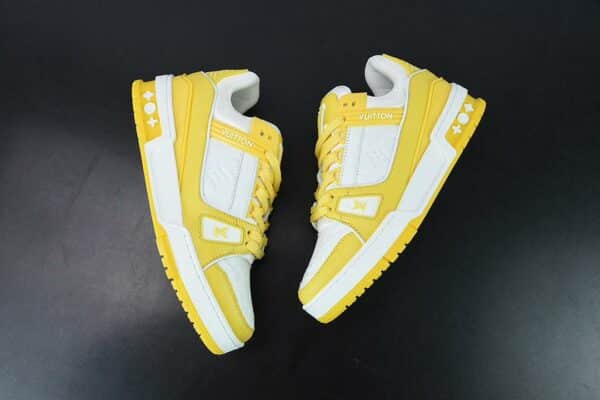 RÉPLICA LOUIS VUITTON LV TRAINER 'AMARILLAS' - Imagen 9