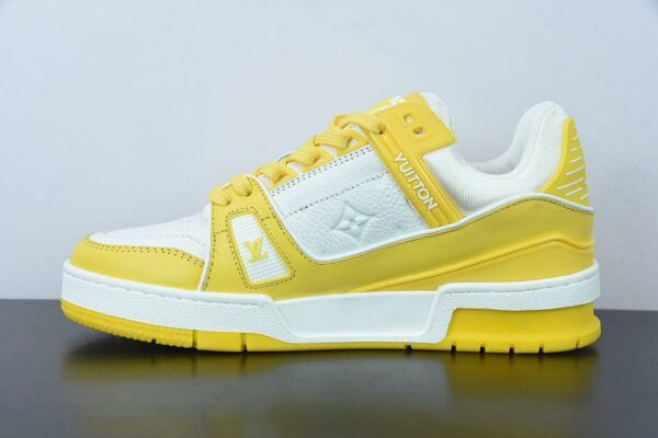 RÉPLICA LOUIS VUITTON LV TRAINER 'AMARILLAS' - Imagen 3