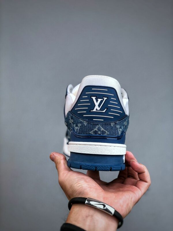 RÉPLICA LOUIS VUITTON LV TRAINER 'AZUL' - Imagen 4