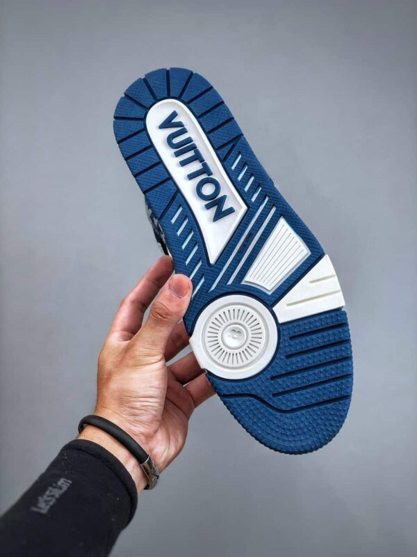 RÉPLICA LOUIS VUITTON LV TRAINER 'AZUL' - Imagen 3