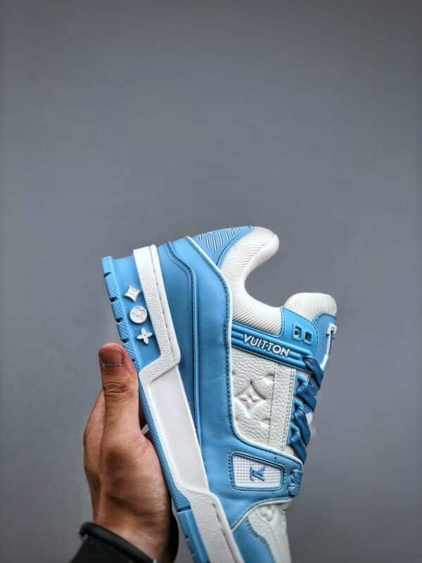 RÉPLICA LOUIS VUITTON LV TRAINER 'AZULES' - Imagen 5