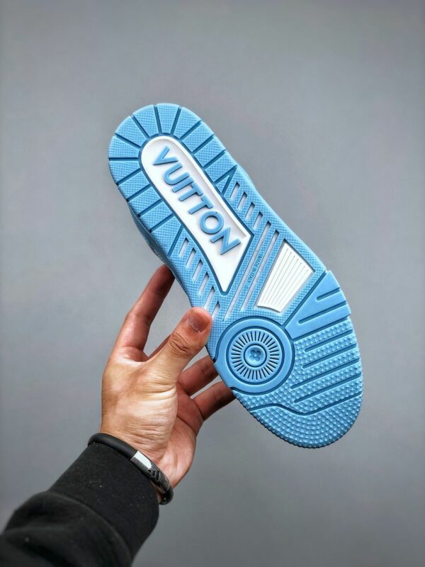 RÉPLICA LOUIS VUITTON LV TRAINER 'AZULES' - Imagen 3
