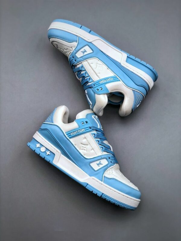 RÉPLICA LOUIS VUITTON LV TRAINER 'AZULES' - Imagen 2