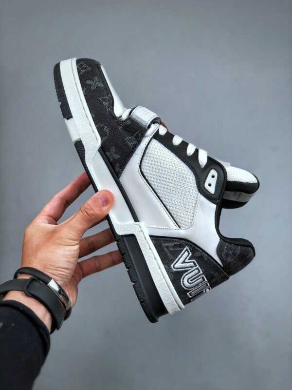 RÉPLICA LOUIS VUITTON LV TRAINER MONOGRAM 'BLACK' - Imagen 8