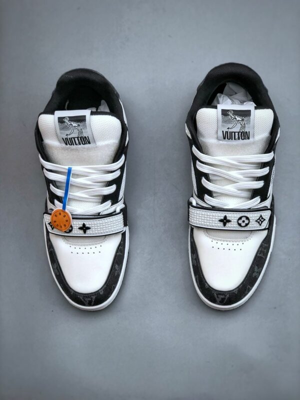 RÉPLICA LOUIS VUITTON LV TRAINER MONOGRAM 'BLACK' - Imagen 6