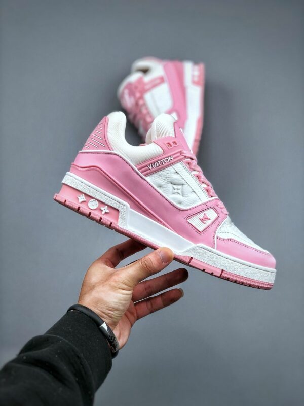 RÉPLICA LOUIS VUITTON LV TRAINER 'ROSAS' - Imagen 4
