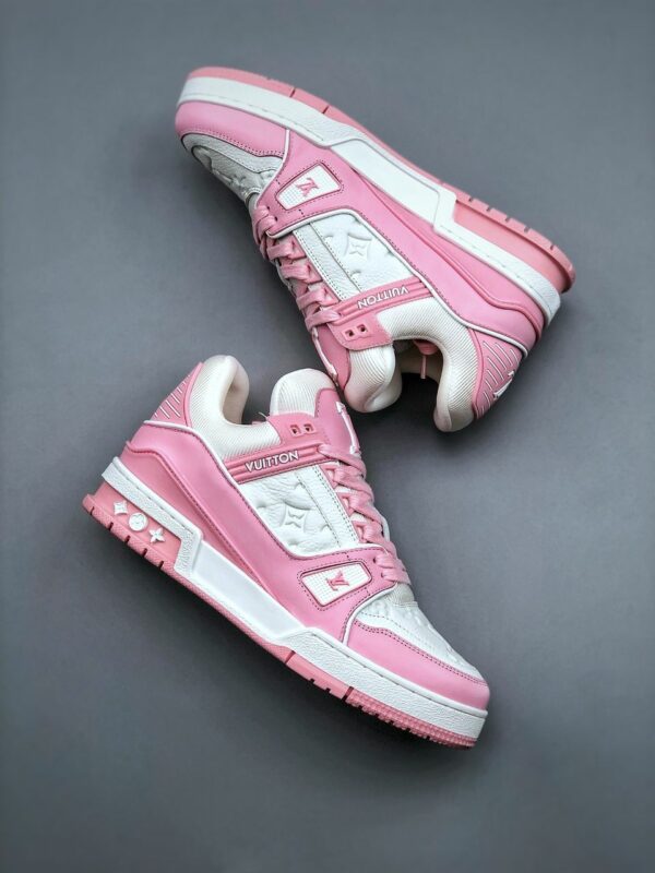 RÉPLICA LOUIS VUITTON LV TRAINER 'ROSAS' - Imagen 9