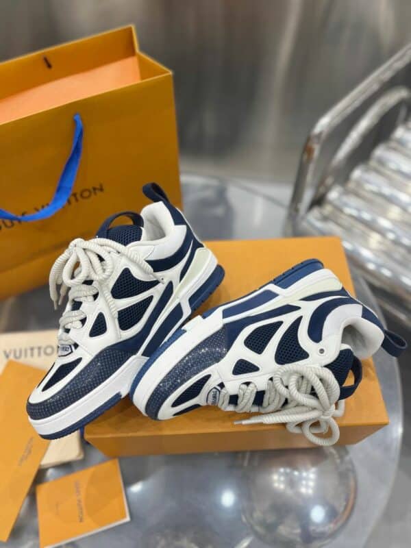 RÉPLICA LOUIS VUITTON SNEAK 'BLUE' - Imagen 6