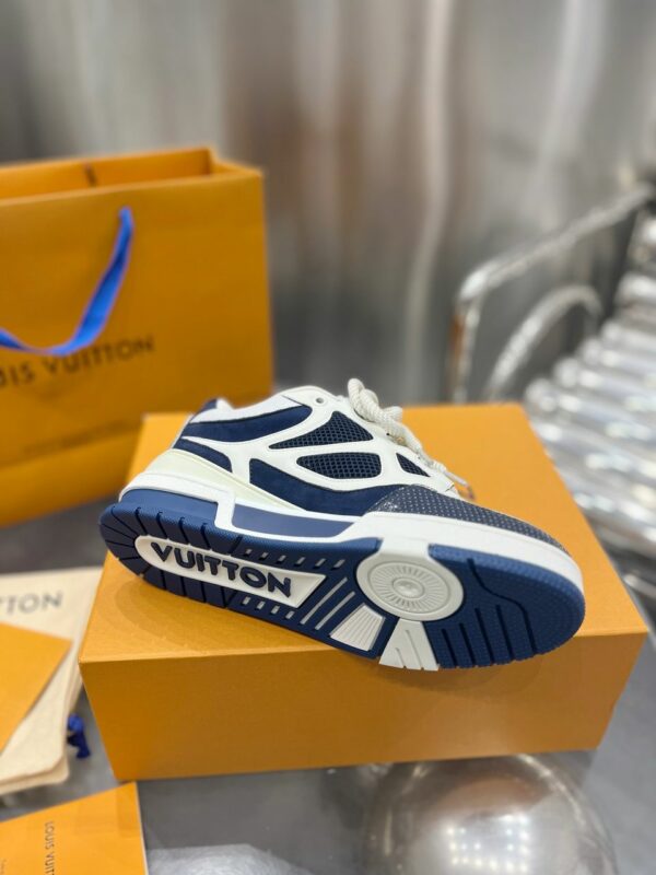 RÉPLICA LOUIS VUITTON SNEAK 'BLUE' - Imagen 4