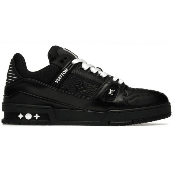 RÉPLICA LOUIS VUITTON TRAINER EMBOSSED MONOGRAM 'NEGRAS'