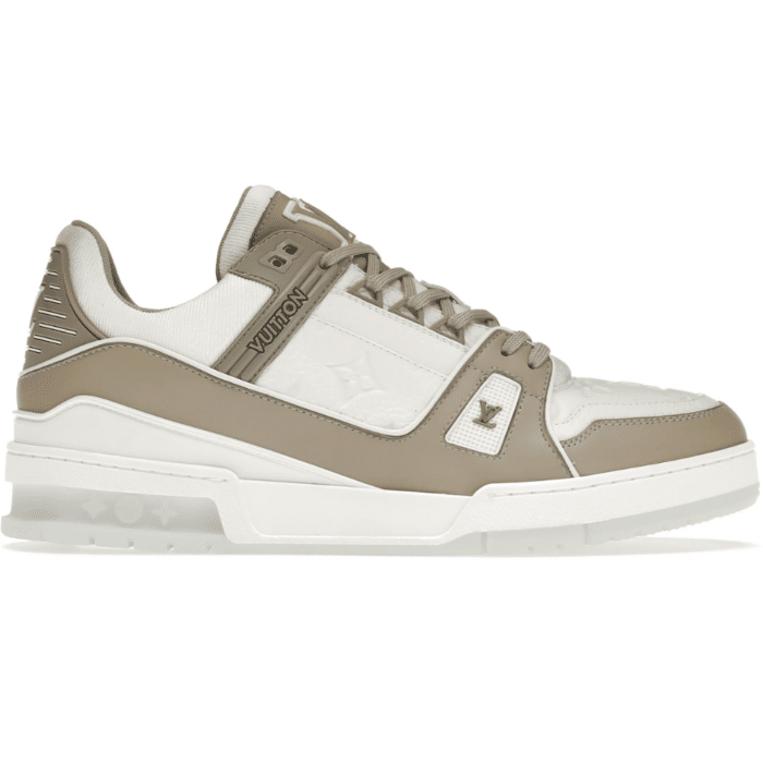 RÉPLICA LOUIS VUITTON LV TRAINER 'GRISES Y BLANCAS'