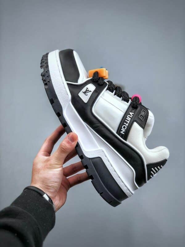 RÉPLICA LOUIS VUITTON TRAINER MAXI 'BLANCAS Y NEGRAS' - Imagen 6