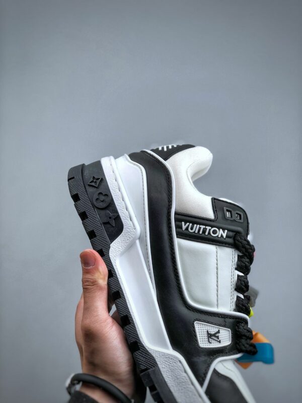 RÉPLICA LOUIS VUITTON TRAINER MAXI 'BLANCAS Y NEGRAS' - Imagen 5