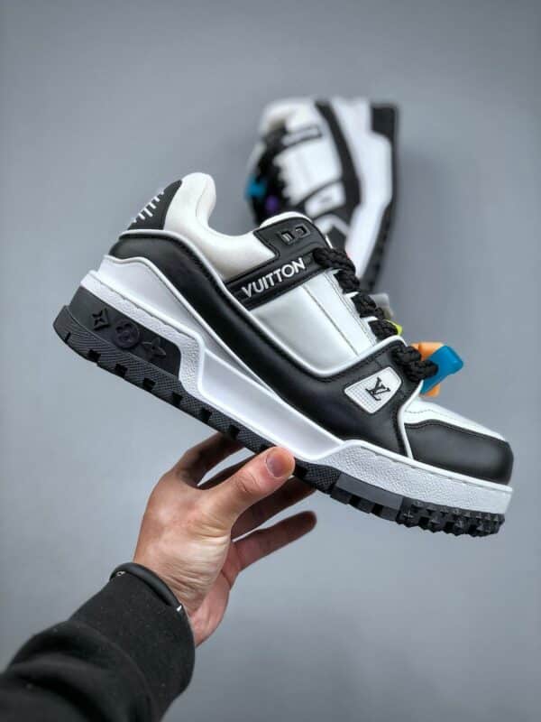 RÉPLICA LOUIS VUITTON TRAINER MAXI 'BLANCAS Y NEGRAS' - Imagen 7