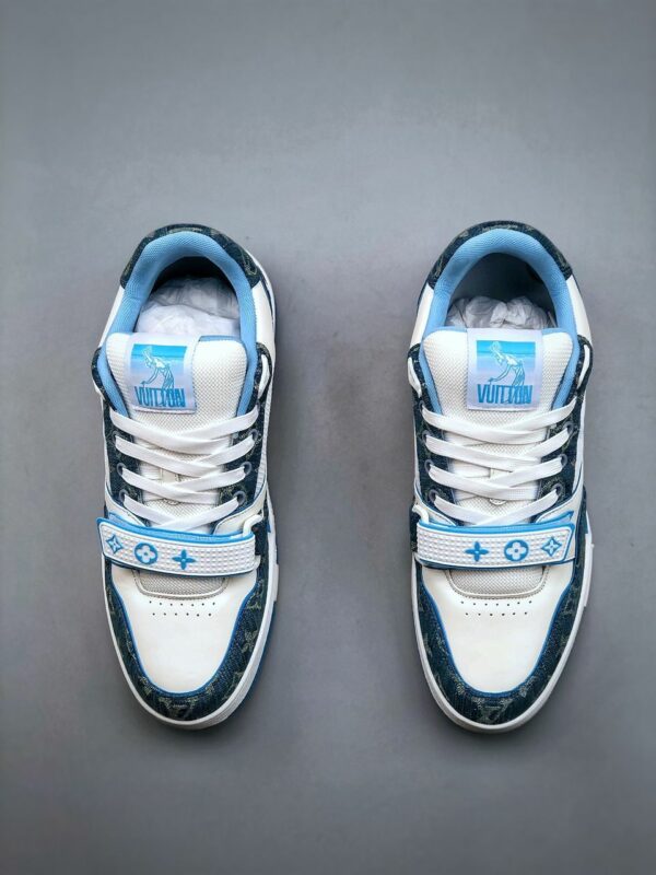 RÉPLICA LOUIS VUITTON TRAINER ‘MONOGRAM DENIM’ - Imagen 6