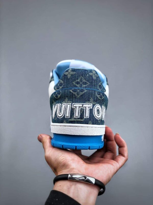 RÉPLICA LOUIS VUITTON TRAINER ‘MONOGRAM DENIM’ - Imagen 4