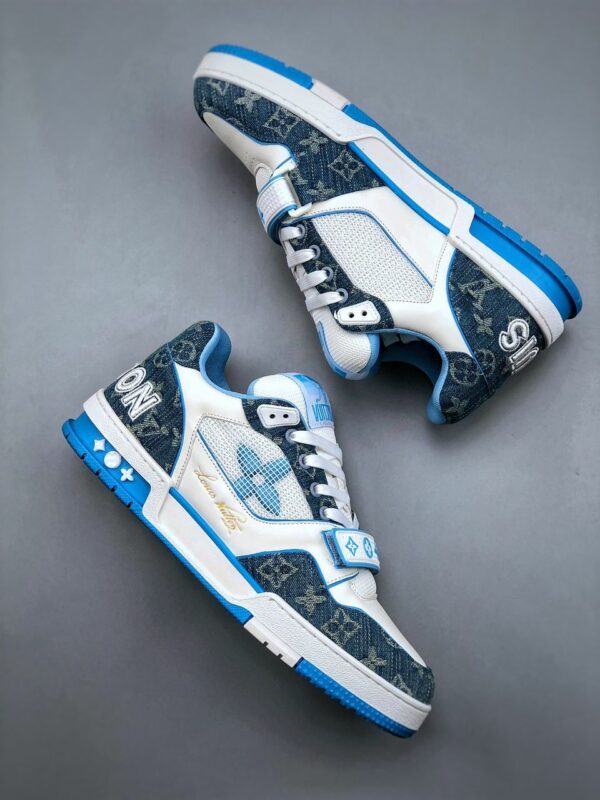 RÉPLICA LOUIS VUITTON TRAINER ‘MONOGRAM DENIM’ - Imagen 3