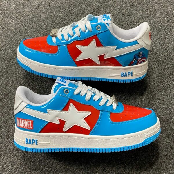 RÉPLICA MARVEL X BAPESTA 'CAPTAIN AMERICA' - Imagen 11