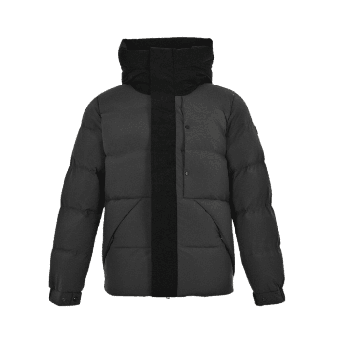 RÉPLICA MONCLER DUVET ‘GRIS-NEGRA’