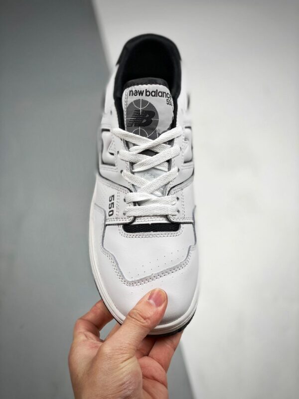 RÉPLICA NEW BALANCE 550 WHITE BLACK - Imagen 7