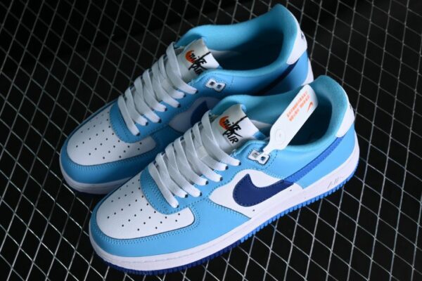 RÉPLICA NIKE AIR FORCE 1 LOW '07 LV8 'BLUE DEEP ROYAL' - Imagen 4