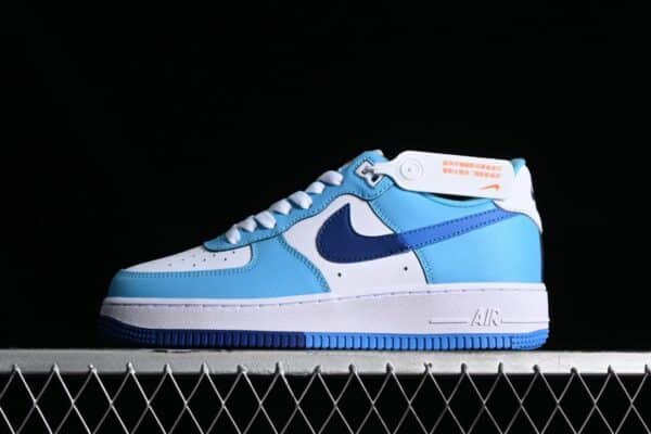 RÉPLICA NIKE AIR FORCE 1 LOW '07 LV8 'BLUE DEEP ROYAL' - Imagen 8