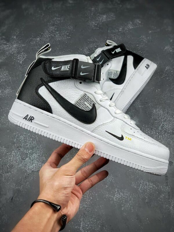 RÉPLICA NIKE AIR FORCE 1 MID '07 LV8 'UTILITY BLANCO' - Imagen 5