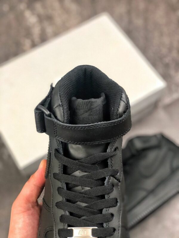 RÉPLICA NIKE AIR FORCE 1 MID BLACK - Imagen 2