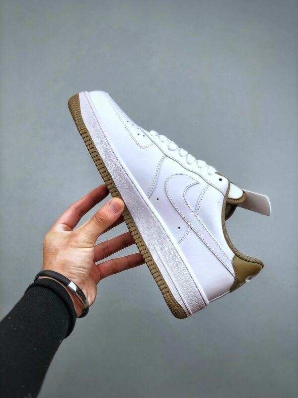 RÉPLICA NIKE AIR FORCE 1 'WHITE KHAKI' - Imagen 8