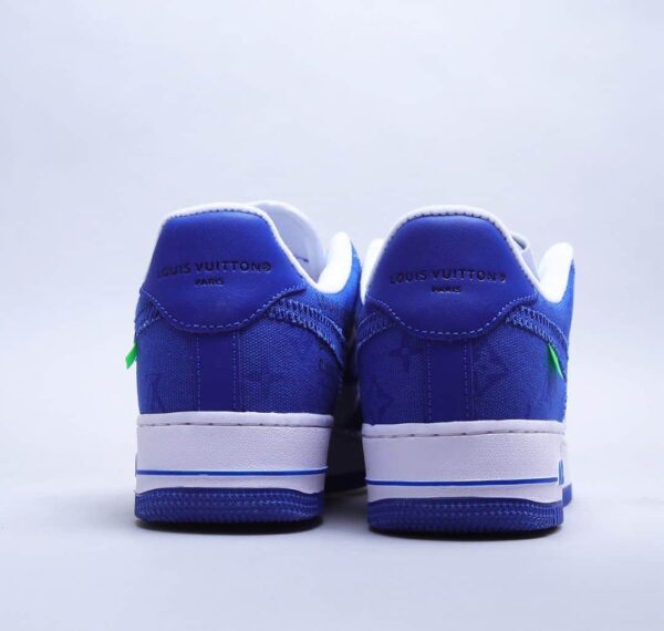 RÉPLICA NIKE AIR FORCE LOW X LOUIS VUITTON 'WHITE ROYAL' - Imagen 2