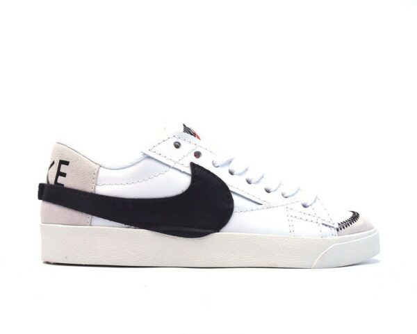 RÉPLICA NIKE BLAZER LOW 77 JUMBO WHITE BLACK - Imagen 7