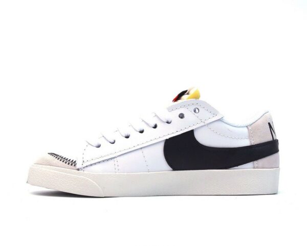 RÉPLICA NIKE BLAZER LOW 77 JUMBO WHITE BLACK - Imagen 6