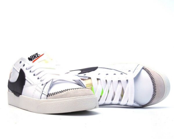 RÉPLICA NIKE BLAZER LOW 77 JUMBO WHITE BLACK - Imagen 3