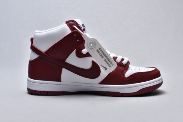 RÉPLICA NIKE DUNK HIGH SAIL TEAM RED - Imagen 6