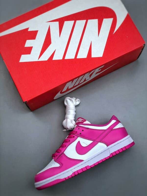 RÉPLICA NIKE DUNK LOW ACTIVE 'FUCHSIA' - Imagen 4