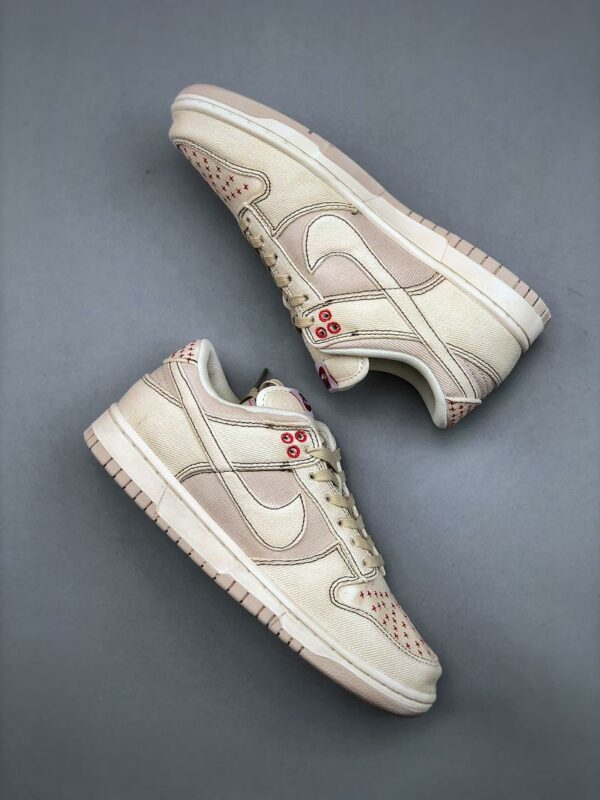 RÉPLICA NIKE DUNK LOW LIGHT OREWOOD 'BROWN SASHIKO' - Imagen 2
