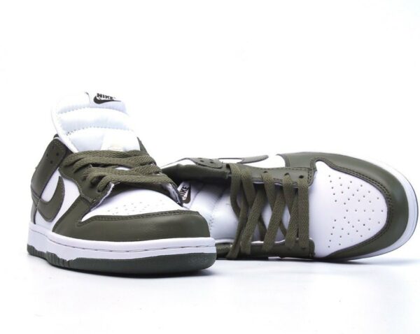 RÉPLICA NIKE DUNK LOW MEDIUM OLIVE - Imagen 7