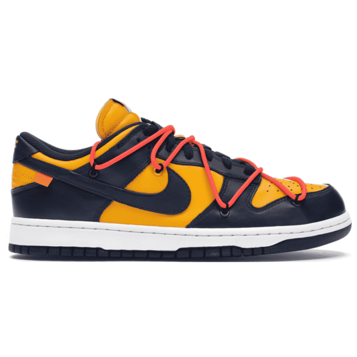 RÉPLICA NIKE DUNK SB LOW X OFF WHITE “MIDNIGHT NAVY”