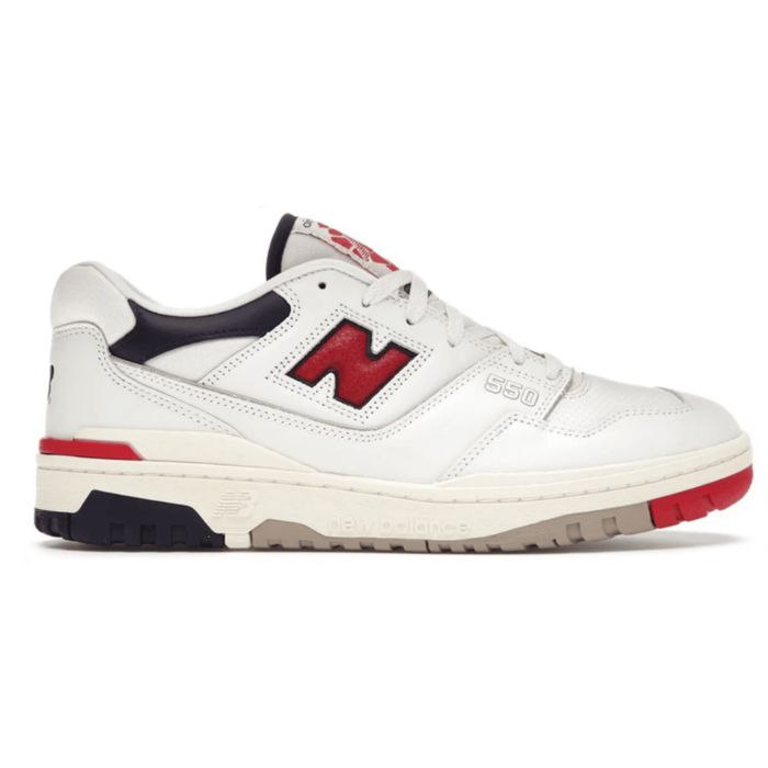 RÉPLICA NEW BALANCE 550 X AIMÉ LEON DORE WHITE NAVY RED
