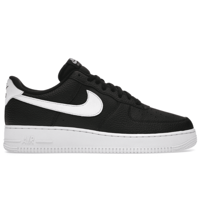 RÉPLICA NIKE AIR FORCE 1 LOW '07 BLACK WHITE PEBBLED