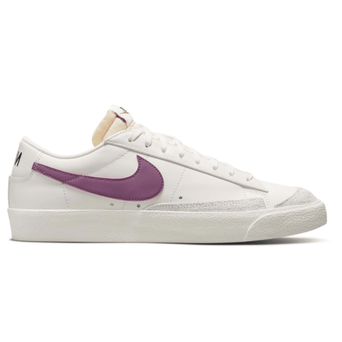 RÉPLICA NIKE BLAZER LOW 77 VINTAGE SAIL LIGHT BORDEAUX VIVID SULFUR