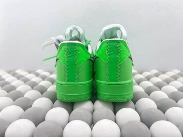 RÉPLICA OFF-WHITE X AIR FORCE 1 LOW ‘LIGHT GREEN SPARK’ - Imagen 6