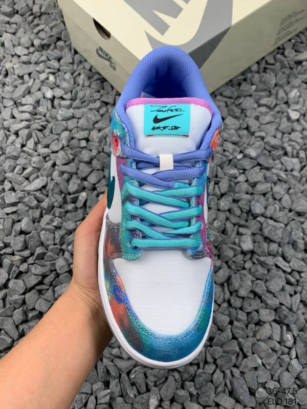 RÉPLICA SB DUNK LOW FUTURA LABORATORIES 'BLEACHED AQUA' - Imagen 8