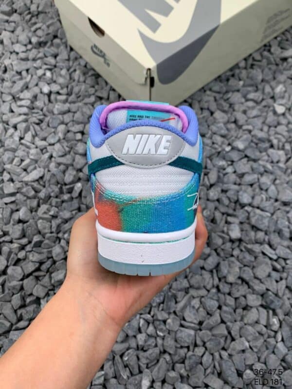 RÉPLICA SB DUNK LOW FUTURA LABORATORIES ‘BLEACHED AQUA’ (sólo tallas 46/47 bajo demanda) - Imagen 6