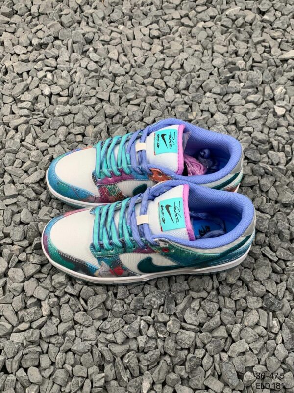 RÉPLICA SB DUNK LOW FUTURA LABORATORIES ‘BLEACHED AQUA’ (sólo tallas 46/47 bajo demanda) - Imagen 2