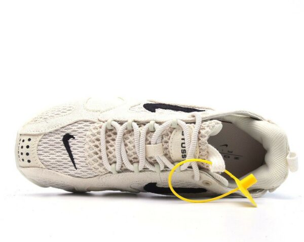 RÉPLICA STÜSSY X NIKE AIR ZOOM SPIRIDON CAGE 2 FOSSIL - Imagen 4
