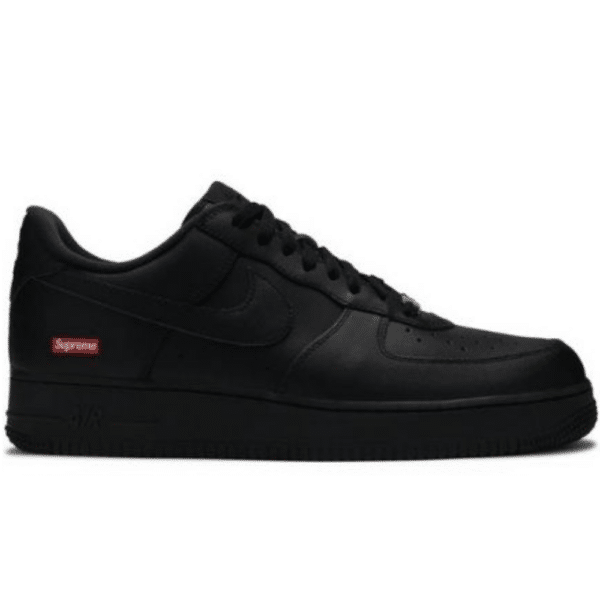 RÉPLICA SUPREME X AIR FORCE 1 LOW 'BOX LOGO - BLACK'