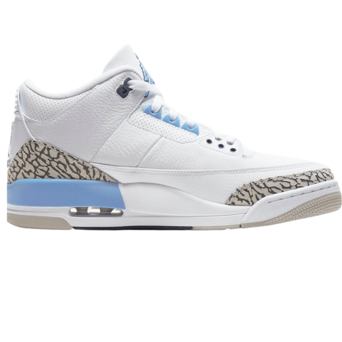RÉPLICA JORDAN 3 RETRO UNC (2020)